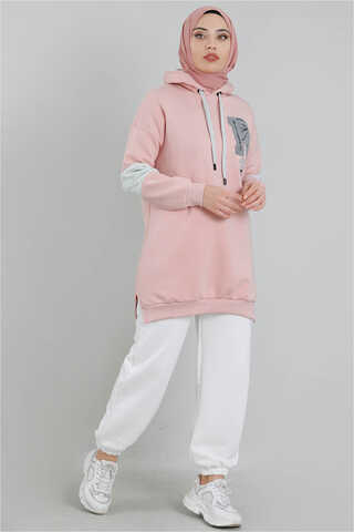 Zulays - Rıverdale Sweat Pembe