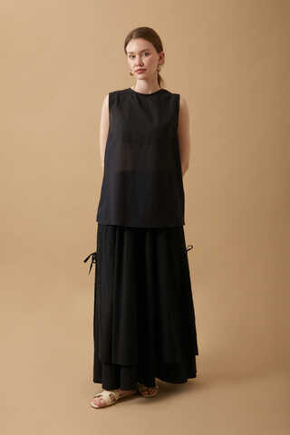 Sıfır Kollu Kısa Boy Vual Astar Siyah - 2