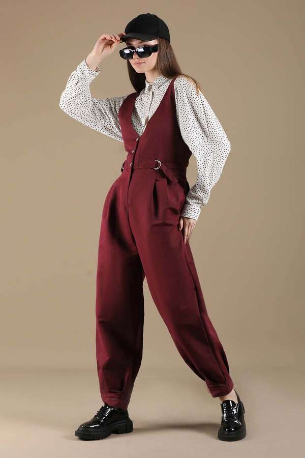 Spor Salopet Bordo
