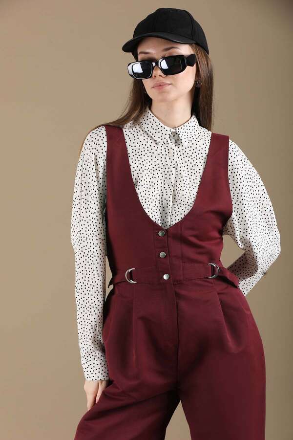 Spor Salopet Bordo
