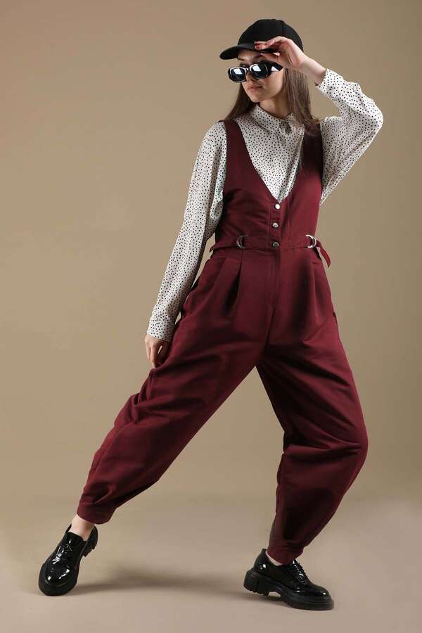 Spor Salopet Bordo
