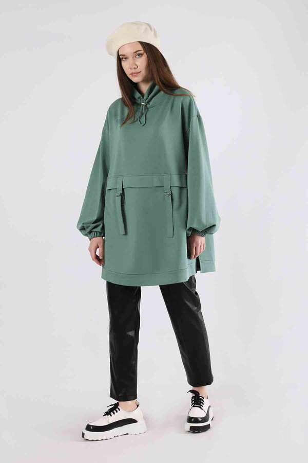Zulays - Tokalı Sweatshirt Mint