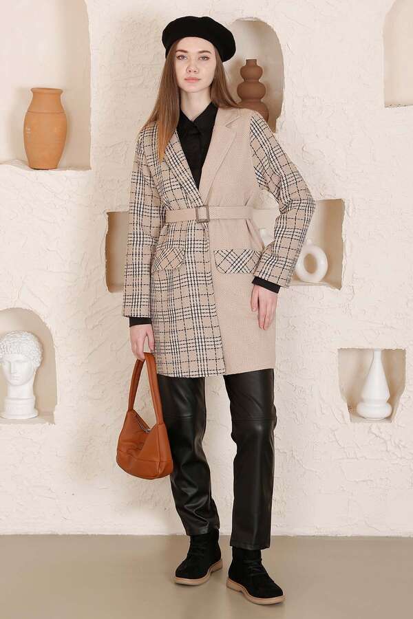 Zulays - Tüvit Duo Blazer Ceket Vizon