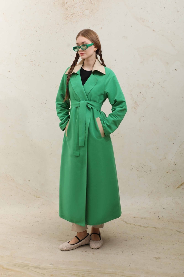 Vest Trench Green