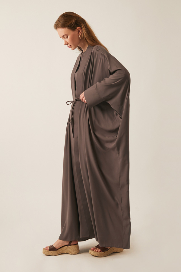 Yezra Abaya Kahverengi - 3