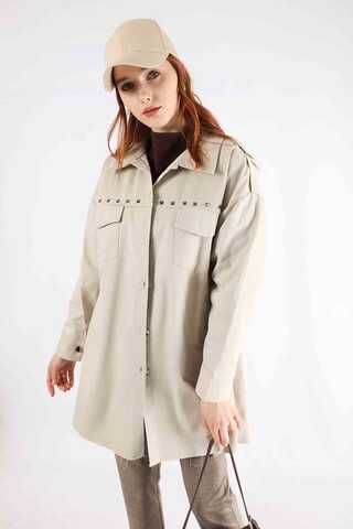 Staple Denim Shirt Stone - 4